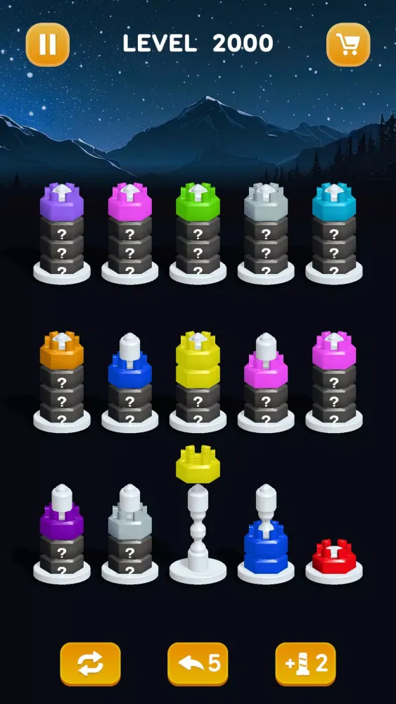 Nut Sort Screenshots