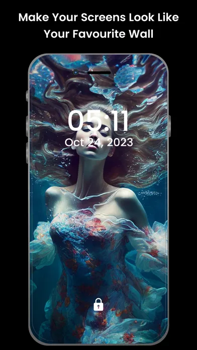 Ảnh chụp màn hình của AI Generated Art Wallpaper 4K