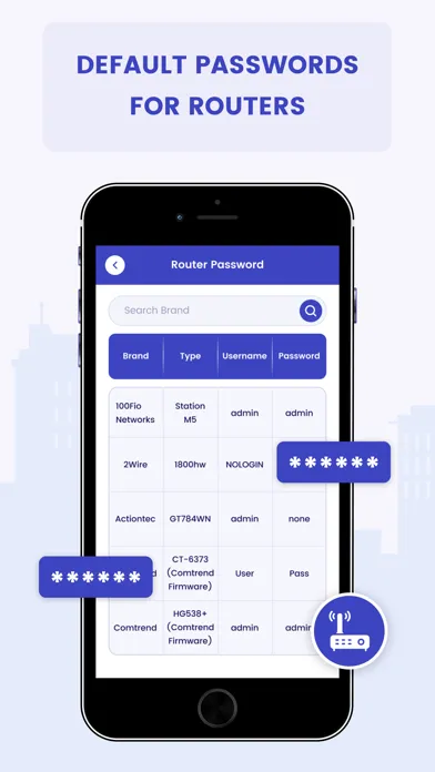 All Router Password Manager應用截圖
