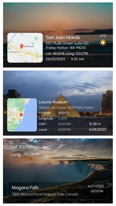 Tangkapan skrin GPS Map Camera Geotag Location