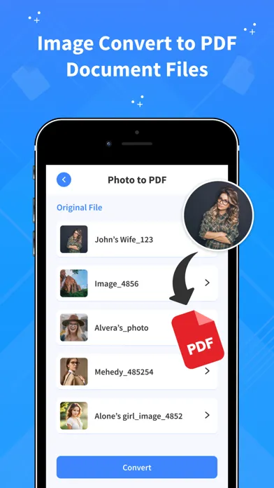 Capturas de tela do PDF Convert - Word to PDF