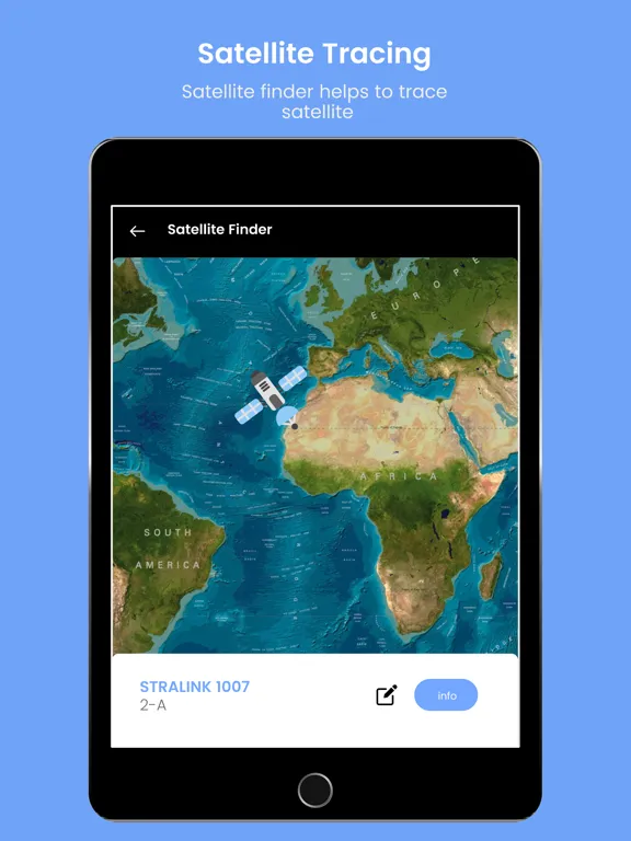 Starlink ISS Satellite Tracker iPad  Screenshots