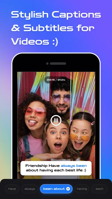AI Video Caption Generator應用截圖