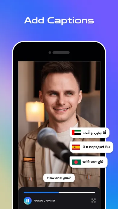 AI Video Caption Generator應用截圖
