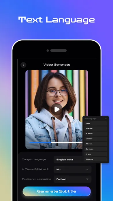 AI Video Caption Generator應用截圖