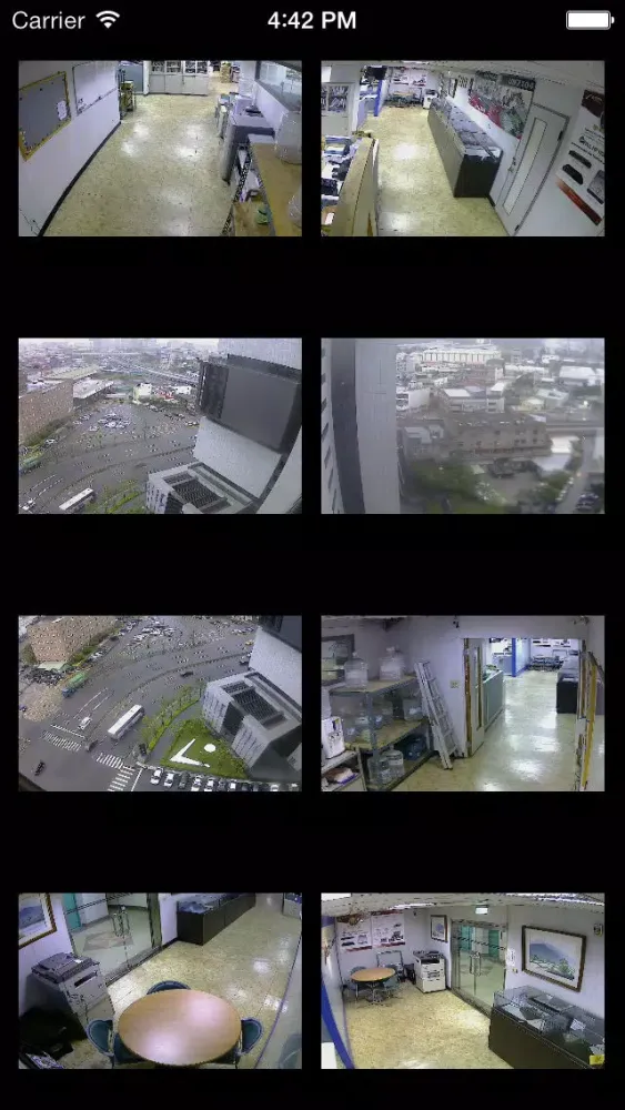ภาพหน้าจอของ NVR Viewer