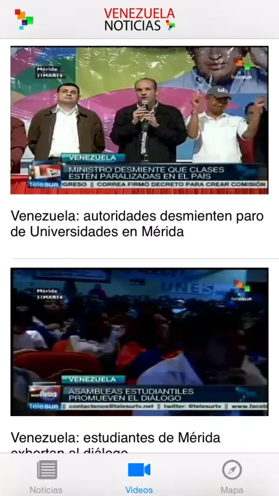 Venezuela Noticias स्क्रीनशॉट