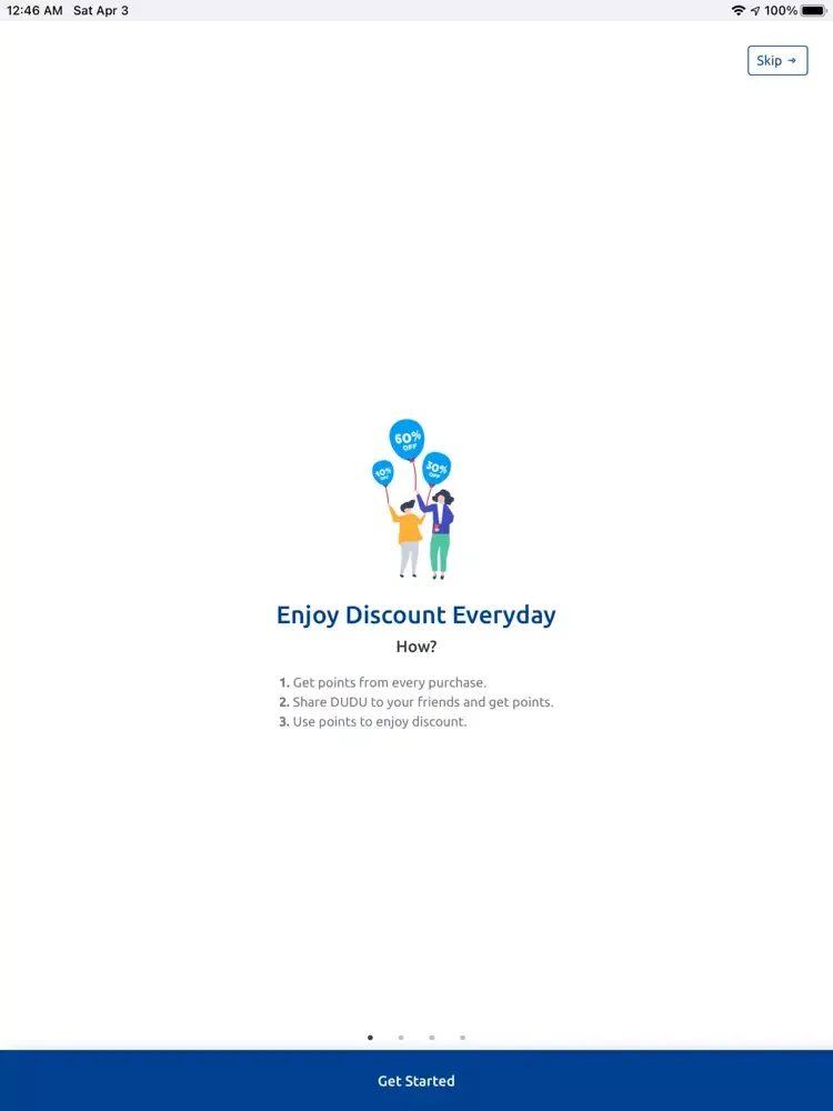 DUDU - Just Spend Happily iPad  স্ক্রিনশট