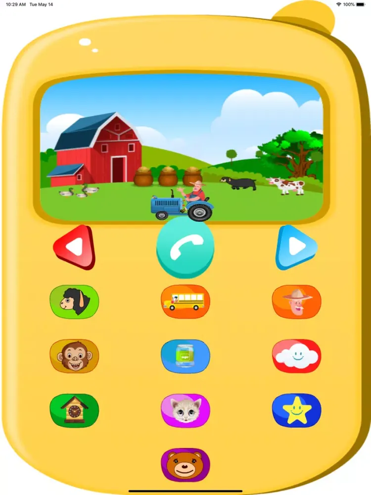 Capturas de tela do Happy Phone: Play and Learn iPad 