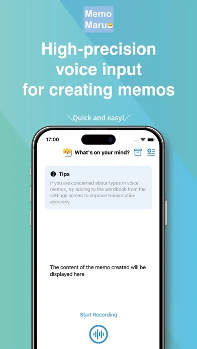 Zrzuty ekranu MemoMaru: Speak, Memo, Emojify