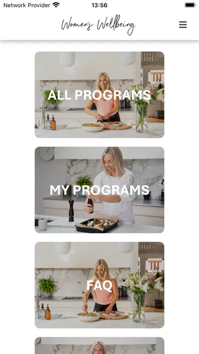 Women's Wellbeing Screenshots