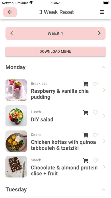 Women's Wellbeing Screenshots