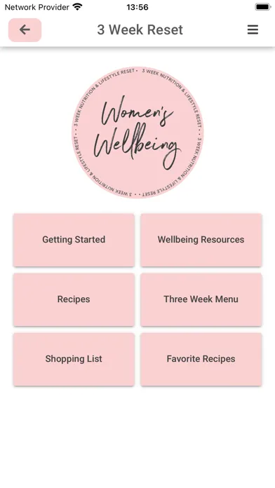 Women's Wellbeing Screenshots