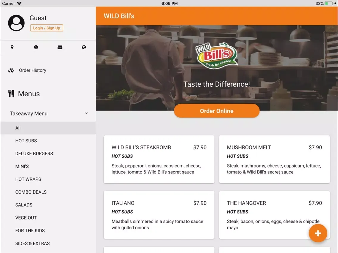 WILD Bill's iPad  Screenshots