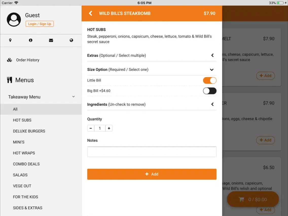 WILD Bill's iPad  Screenshots