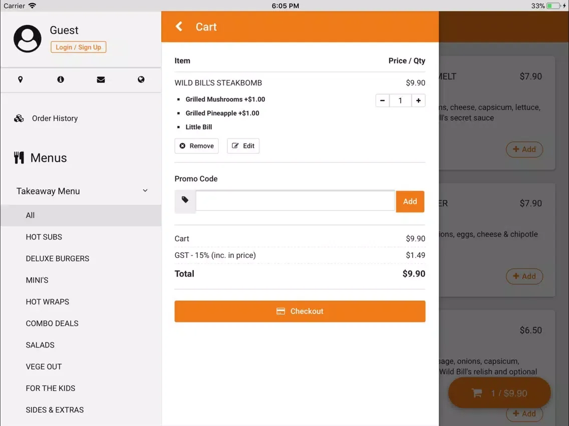 WILD Bill's iPad  Screenshots