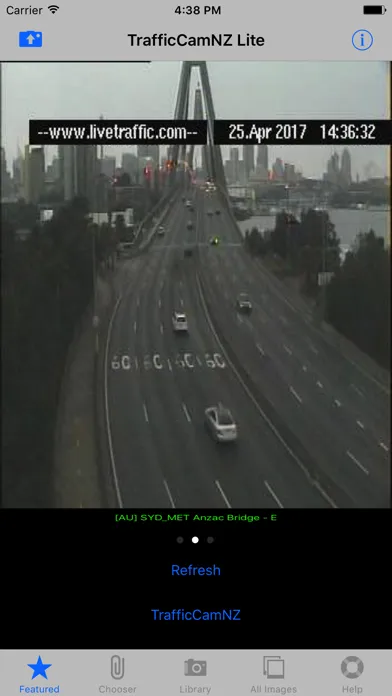 TrafficCamNZ Lite Ekran Görüntüleri