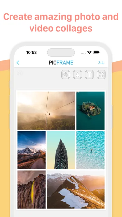 Tangkapan layar PicFrame