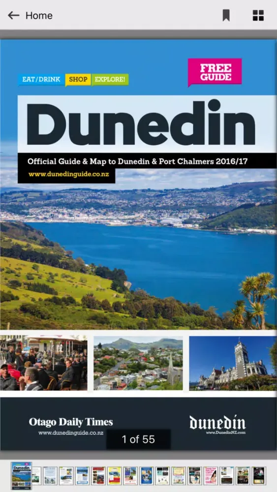 Capturas de pantalla de Dunedin Guide