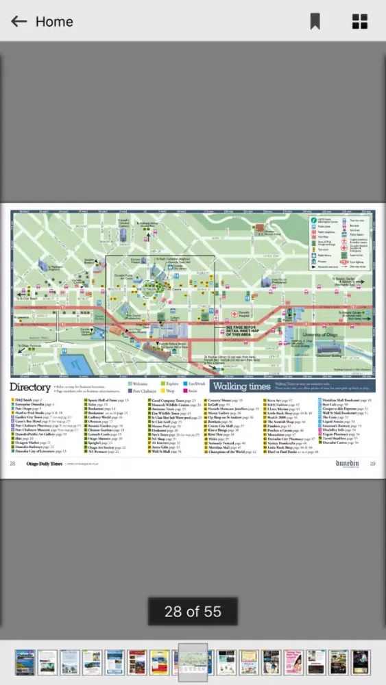 Capturas de pantalla de Dunedin Guide