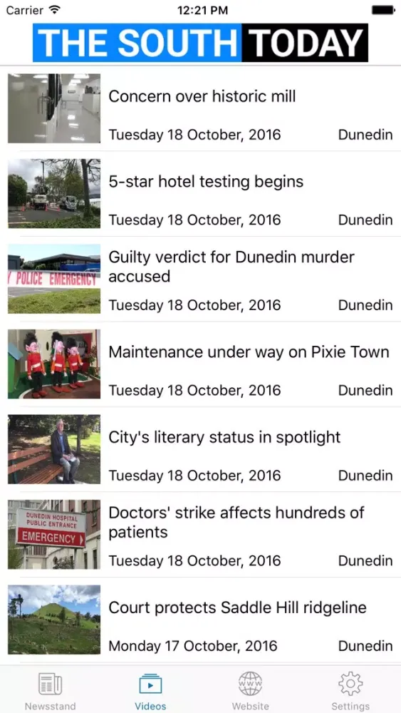 The News Screenshots