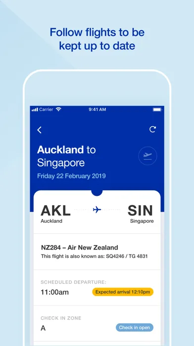 Auckland Airport official app应用截图