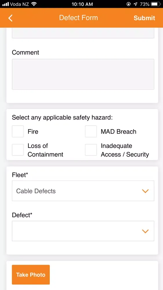 Tangkapan layar Aurora Energy Public Safety