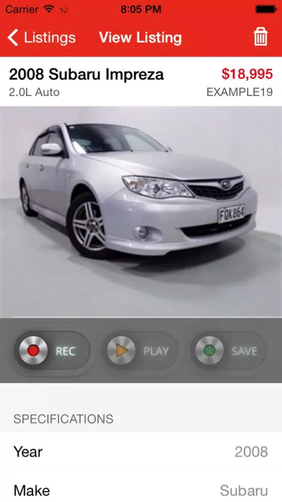 Capturas de pantalla de AutoPlay Automotive