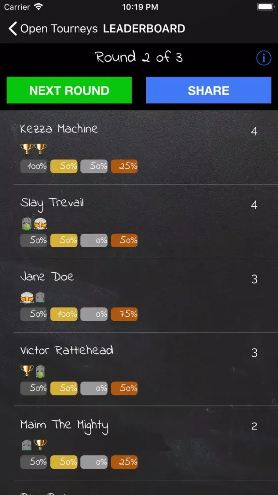 تصاویر Tourney Tracker