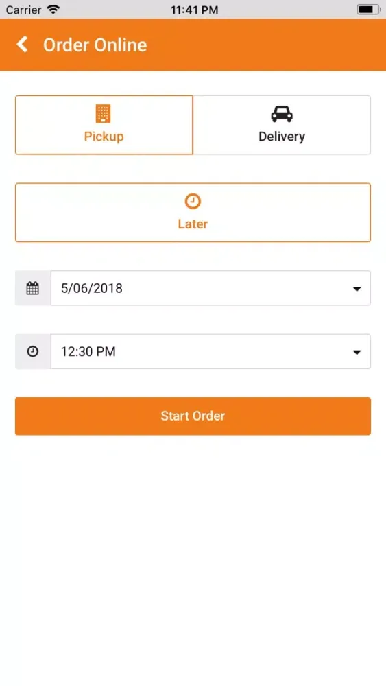 Tangkapan skrin Pizza King