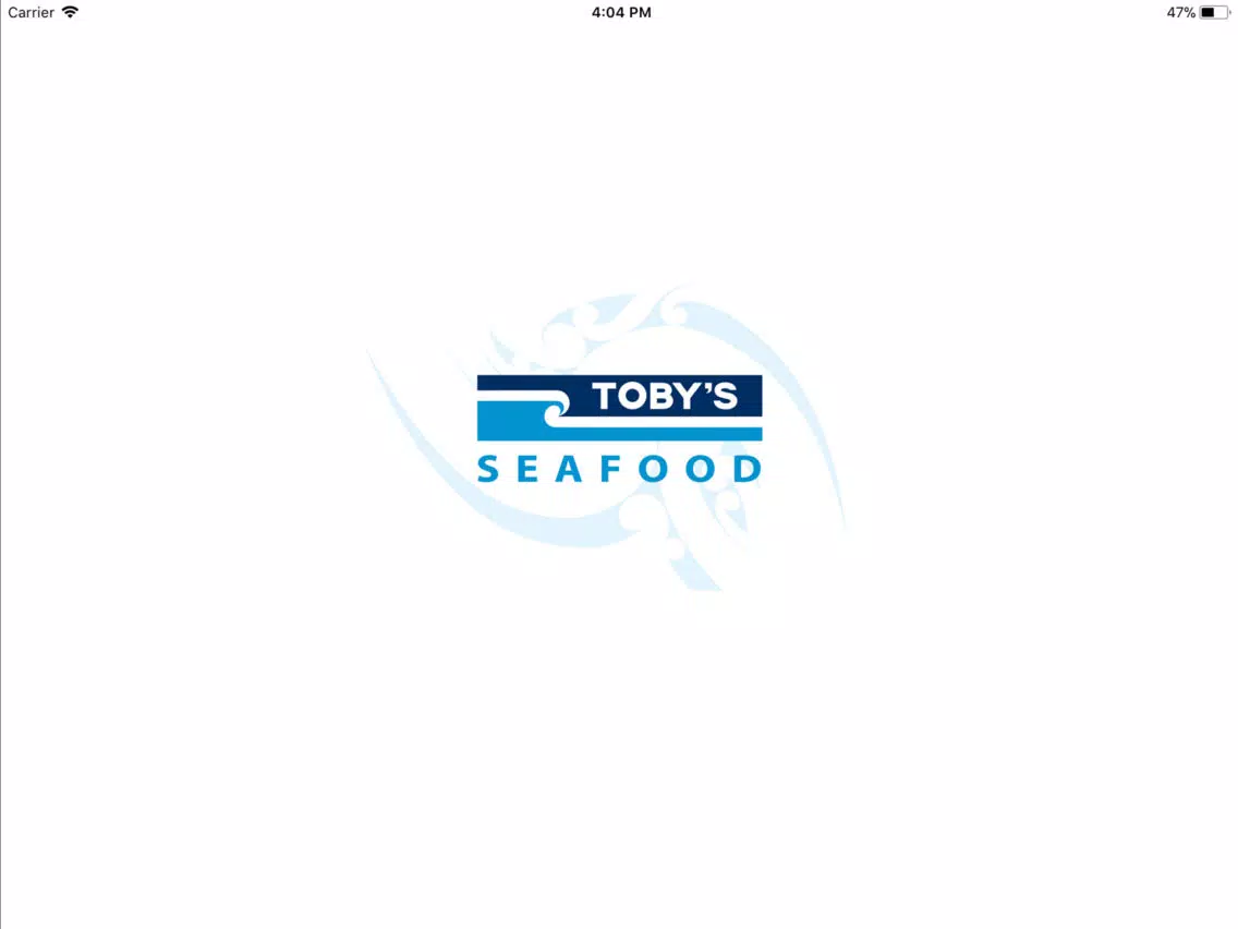ภาพหน้าจอของ Toby's Seafood iPad 