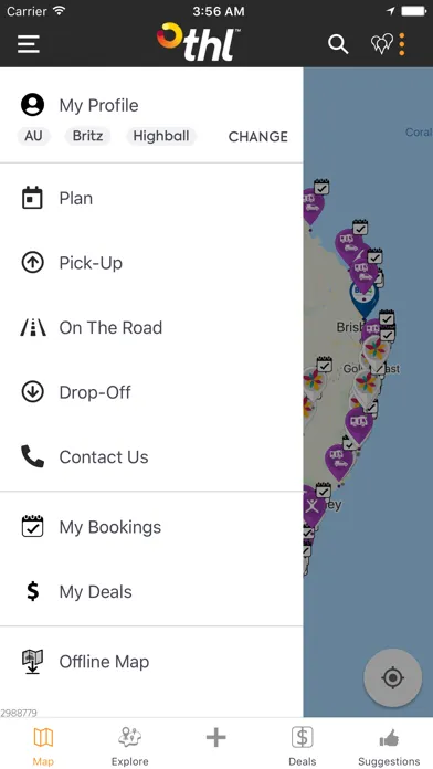 Capturas de tela do thl Roadtrip