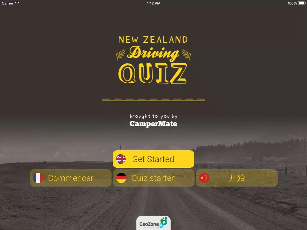 Zrzuty ekranu NZ Driving Quiz iPad 