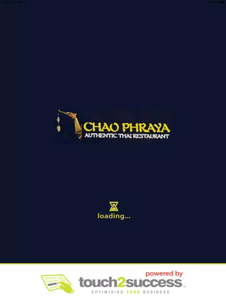 Chao Phraya Thai Restuarant iPad 應用截圖