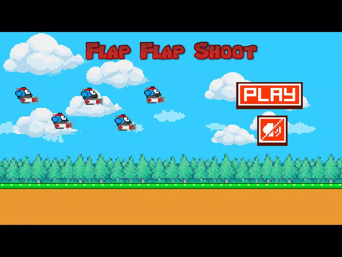Flap Flap Shoot | Endless Runner Bird iPad  스크린샷