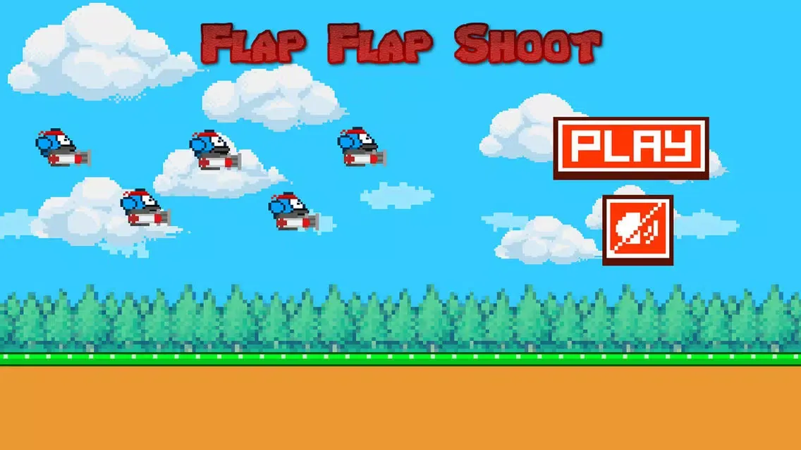 Flap Flap Shoot | Endless Runner Bird 스크린샷