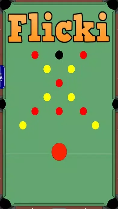 Flicki : 2 Player Pool and Carrom Style Game Screenshots