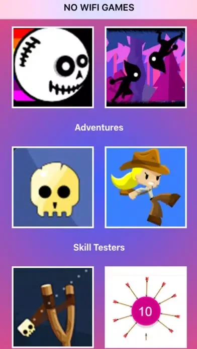 No Wifi Games | No Ads Screenshots