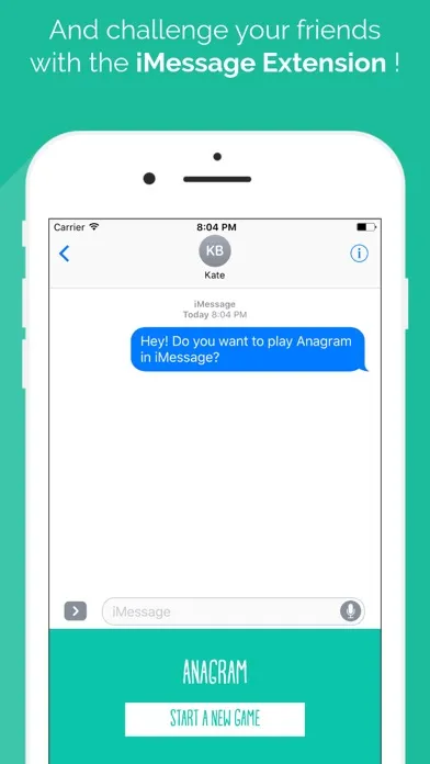 Screenshot di Anagram Free — with Game Extension for iMessage