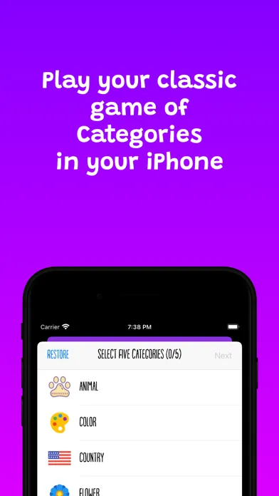 Categories Classic Game Screenshots