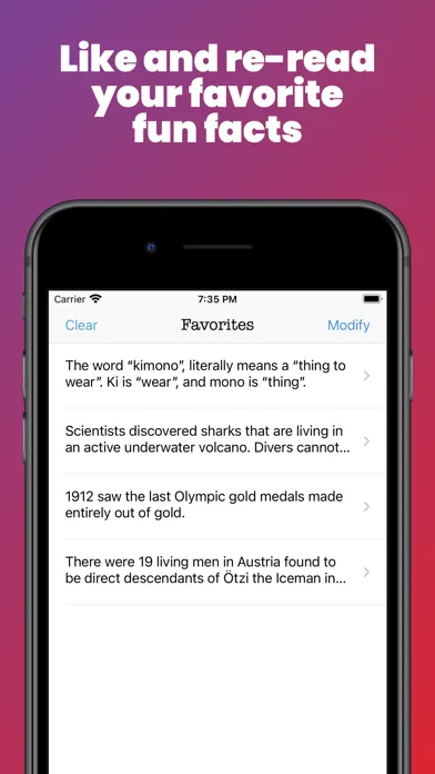 Fun Fact of the Day Screenshots