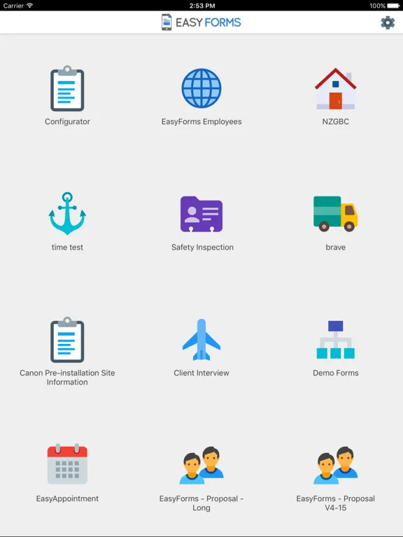 تصاویر 3PM Forms iPad