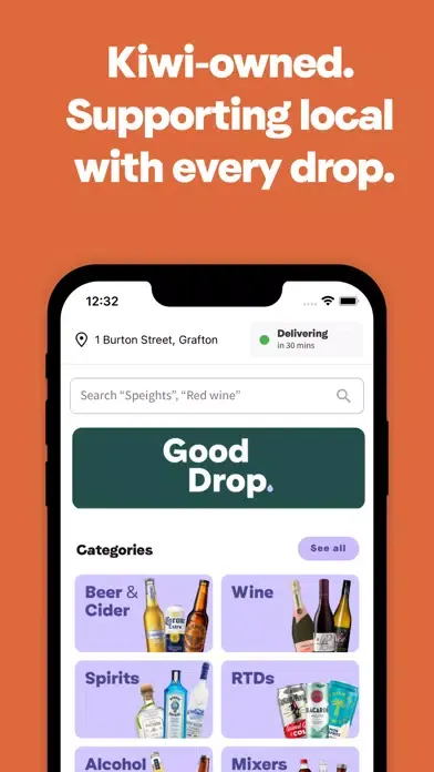 Скриншоты Good Drop Fast Liquor Delivery
