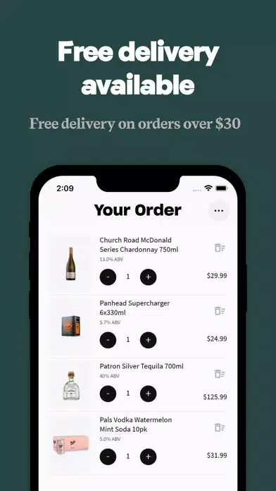 Скриншоты Good Drop Fast Liquor Delivery