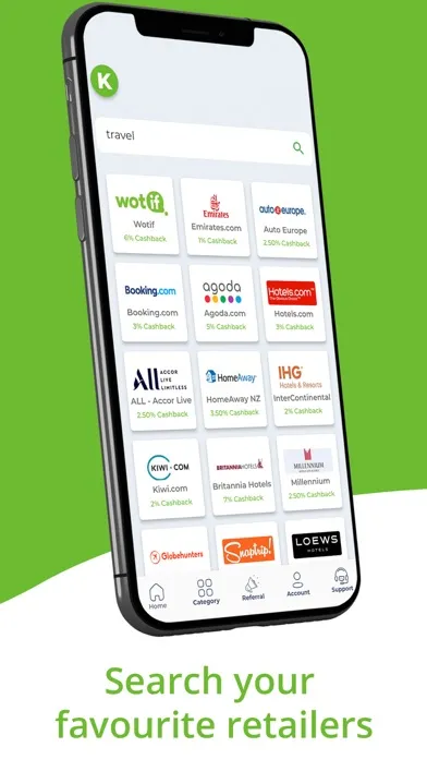 Screenshot di Kiwiwallet: Cashback & Offers