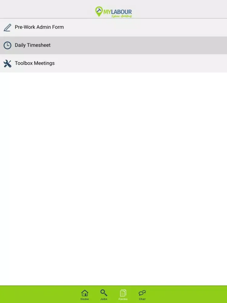 تصاویر My Labour - Labour Solutions iPad 