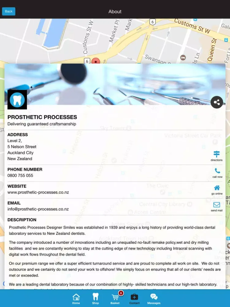 Prosthetic Processes iPad  スクリーンショット