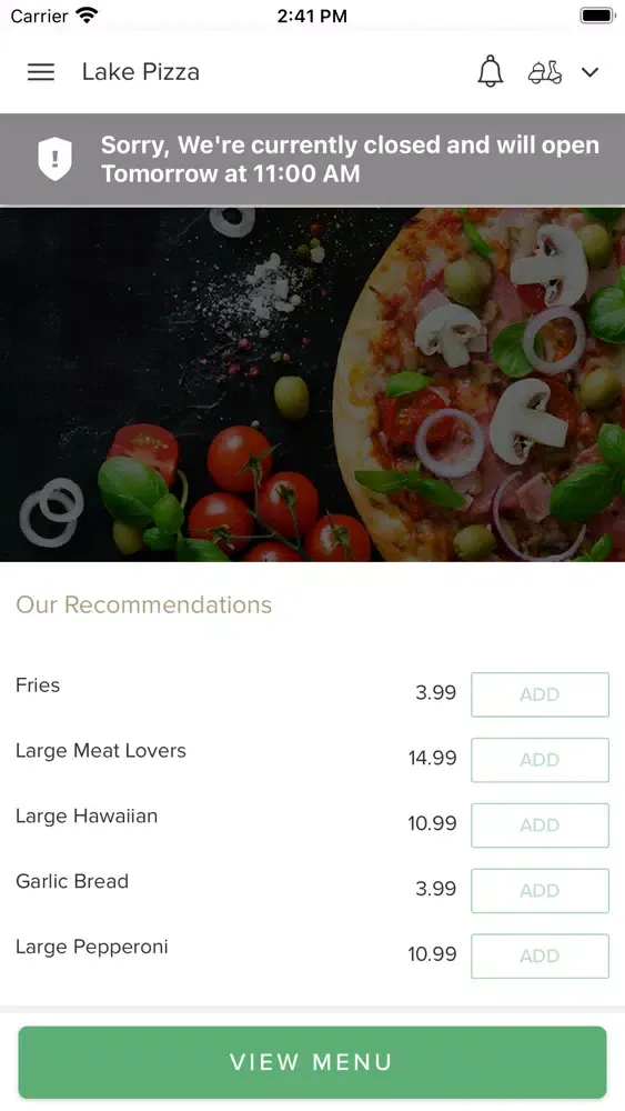 Lake Pizza Pegasus, Screenshots