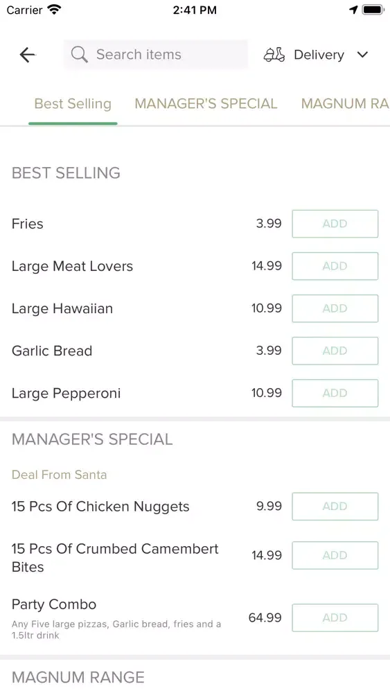 Lake Pizza Pegasus, Screenshots