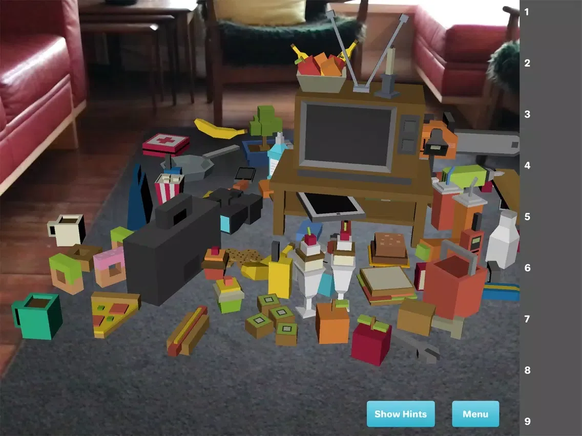 Скриншоты Augmented RealityTreasure Hunt iPad 